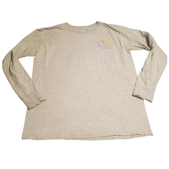 Ron Jon Surf Shop Size M Cocoa Beach Florida One of A Kind Long Sleeve Tee Gray - Picture 2 of 6